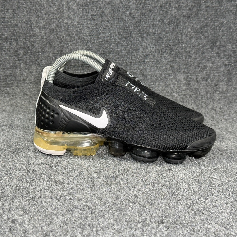 Nike Air VaporMax Moc 2 Running Shoes Womens 6.5 Black Athletic Slip On Training